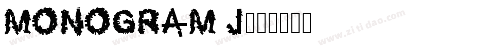 MONOGRAM J字体转换